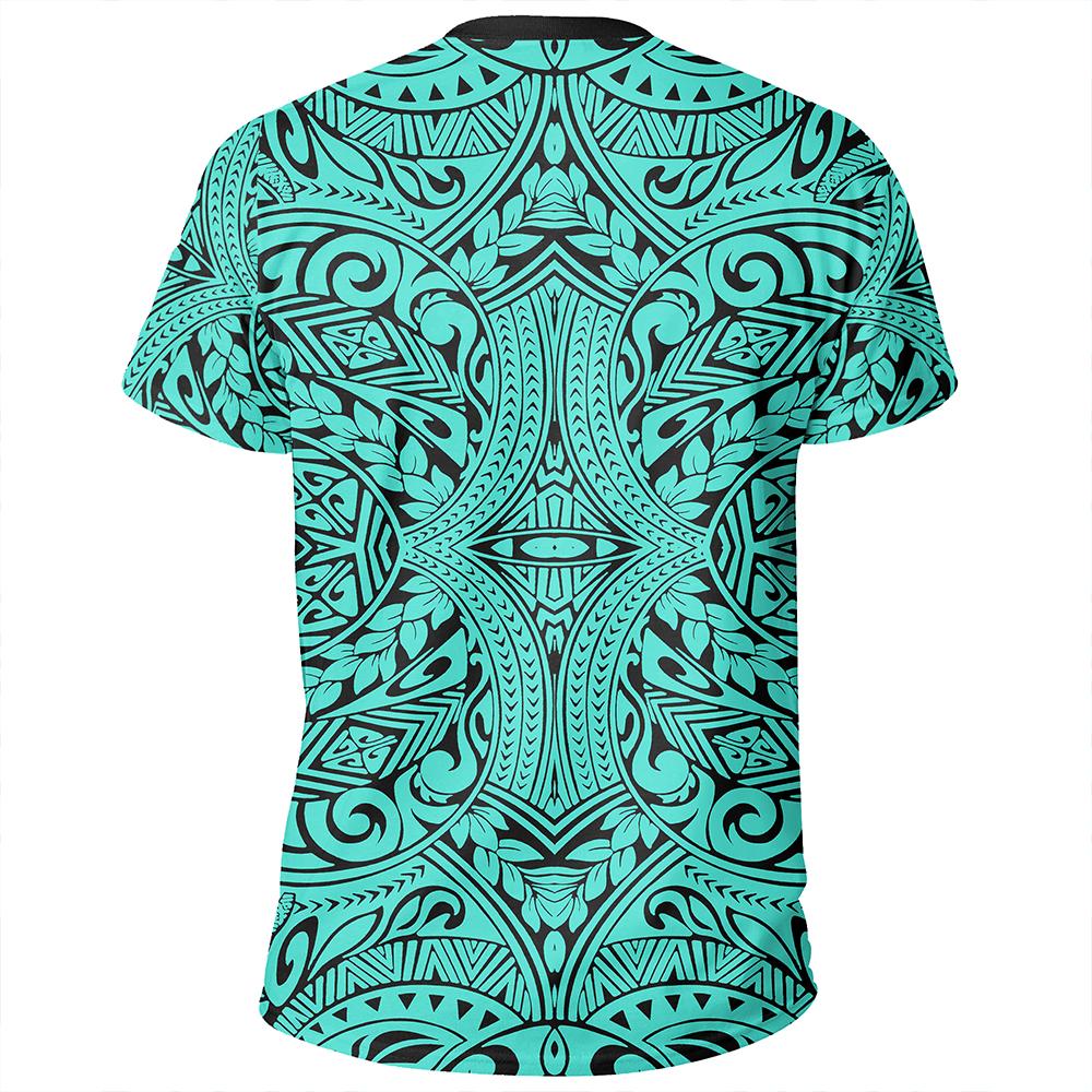 Polynesian Culture Turquoise T Shirt - Polynesian Pride