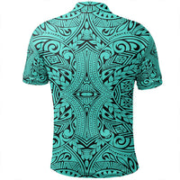 Unisex Polynesian Culture Turquoise Polo Shirt - Polynesian Pride
