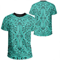 Polynesian Culture Turquoise T Shirt Unisex Polyester - Polynesian Pride