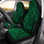 Polynesian Hawaiian Style Tribal Tattoo Green Car Seat Cover - Polynesian Pride