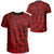 Polynesian Hawaiian Style Tribal Tattoo Red T Shirt Unisex Polyester - Polynesian Pride