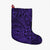 Polynesian Hawaiian Style Tribal Tattoo Violet Christmas Stocking - Polynesian Pride