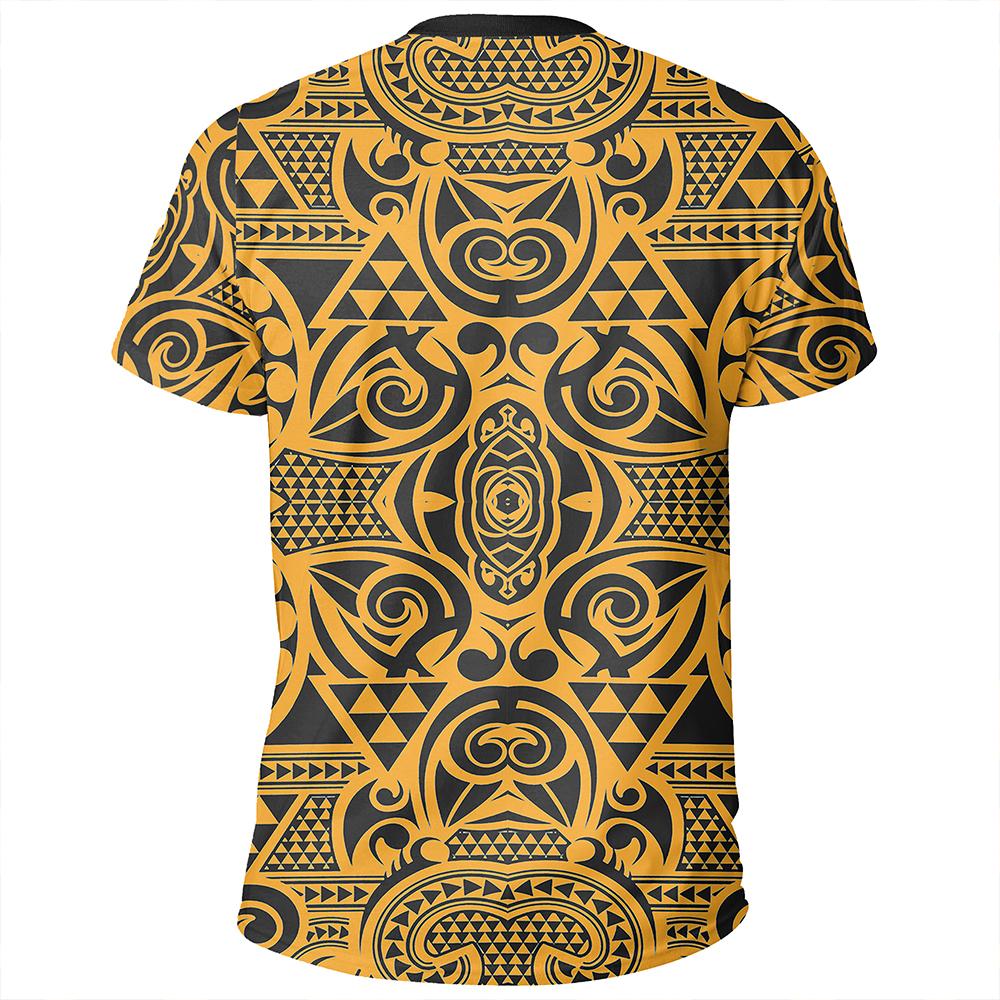 Polynesian Kakau Turtle Old T Shirt - Polynesian Pride