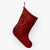 Polynesian Kakau Turtle Red Christmas Stocking 26 X 42 cm Red Christmas Stocking - Polynesian Pride