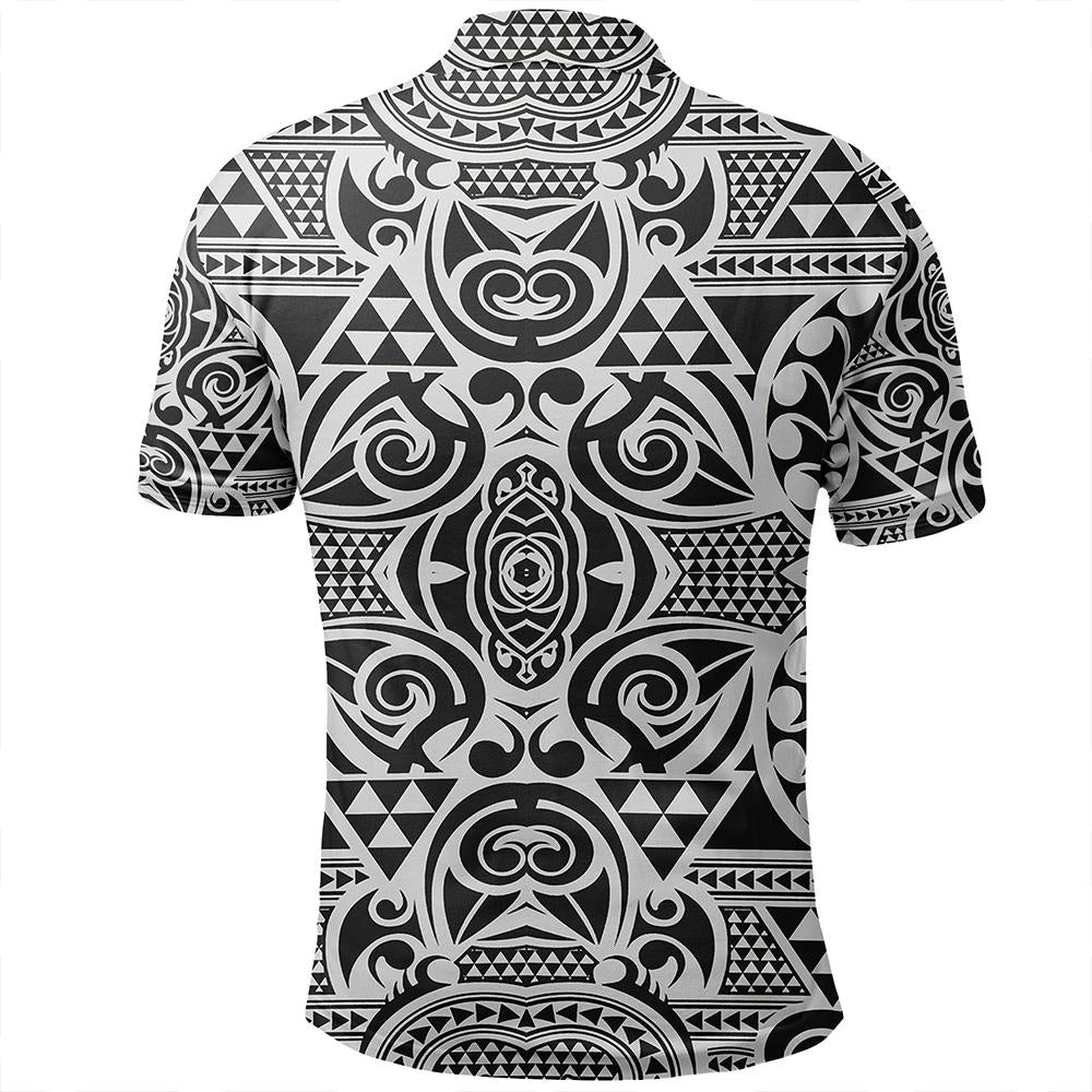 Unisex Polynesian Kakau Turtle Polo Shirt - Polynesian Pride