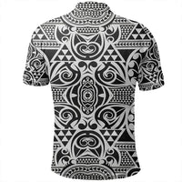 Unisex Polynesian Kakau Turtle Polo Shirt - Polynesian Pride