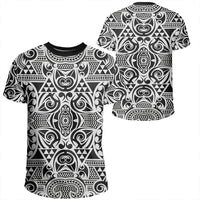 Polynesian Kakau Turtle T Shirt Unisex Polyester - Polynesian Pride