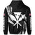 Polynesian King Culture Gray Hoodie (Zip up) Mega Style - Polynesian Pride