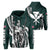 Polynesian King Culture Turquoise Hoodie Mega Style Unisex Black - Polynesian Pride