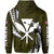 Polynesian King Culture Yellow Hoodie (Zip up) Mega Style - Polynesian Pride