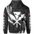 Polynesian King Kakau Turtle Hoodie (Zip up) Mega Style - Polynesian Pride