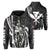 Polynesian King Kakau Turtle Hoodie (Zip up) Mega Style Unisex Black - Polynesian Pride