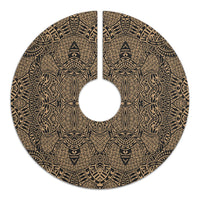 Polynesian Lauhala Mix Gold Tree Skirt - Polynesian Pride