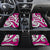 Polynesian Maori Ethnic Ornament Pink Hawaii Car Floor Mats Pink One Size - Polynesian Pride