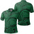 Unisex Polynesian Maori Lauhala Green Polo Shirt Unisex Art - Polynesian Pride