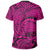 Polynesian Maori Lauhala Pink T Shirt - Polynesian Pride