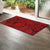 Polynesian Maori Lauhala Red Hawaii Door Mat - Polynesian Pride