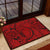 Polynesian Maori Lauhala Red Hawaii Door Mat - Polynesian Pride