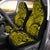 Polynesian Maori Lauhala Yellow Car Seat Cover - Polynesian Pride