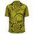 Polynesian Maori Lauhala Yellow Hawaiian Shirt - Polynesian Pride