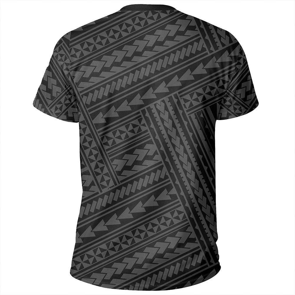 Polynesian Nation Gray T Shirt - Polynesian Pride