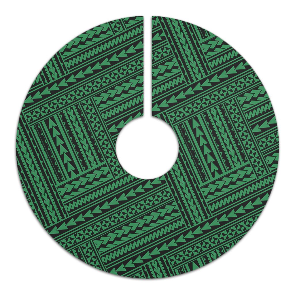 Polynesian Nation Green Tree Skirt - Polynesian Pride