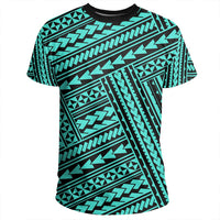 Polynesian Nation Turquoise T Shirt - Polynesian Pride