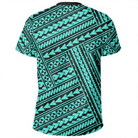 Polynesian Nation Turquoise T Shirt - Polynesian Pride
