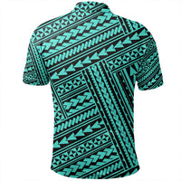 Unisex Polynesian Nation Turquoise Polo Shirt - Polynesian Pride