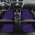 Polynesian Nation Violet Hawaii Car Floor Mats White One Size - Polynesian Pride