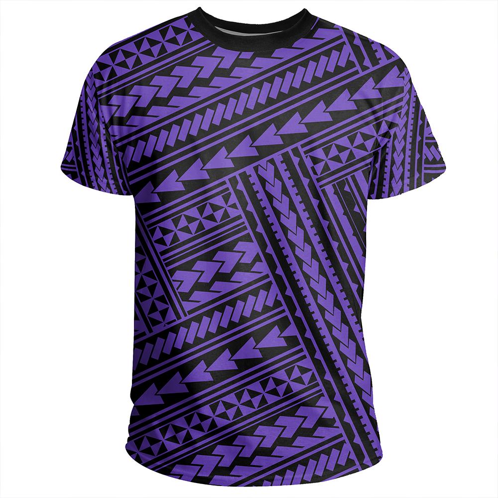 Polynesian Nation Violet T Shirt - Polynesian Pride