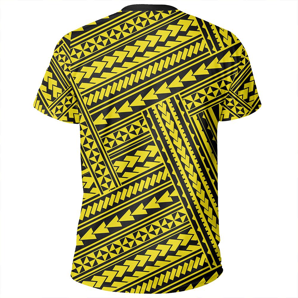 Polynesian Nation Yellow T Shirt - Polynesian Pride