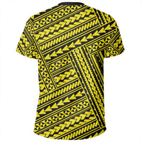 Polynesian Nation Yellow T Shirt - Polynesian Pride