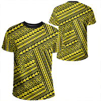 Polynesian Nation Yellow T Shirt Unisex Polyester - Polynesian Pride