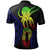 Polo Shirt Polynesian Octopus Number Style Zero - Polynesian Pride