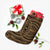 Polynesian Seamless Gold Christmas Stocking - Polynesian Pride