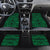 Polynesian Seamless Green Hawaii Car Floor Mats Green One Size - Polynesian Pride