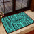 Polynesian Seamless Turquoise Hawaii Door Mat - Polynesian Pride