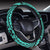 Polynesian Seamless Turquoise Hawaii Steering Wheel Cover with Elastic Edge - Polynesian Pride