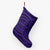 Polynesian Seamless Violet Christmas Stocking 26 X 42 cm Violet Christmas Stocking - Polynesian Pride