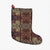 Polynesian Symmetry Brown Christmas Stocking - Polynesian Pride