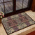 Polynesian Symmetry Brown Hawaii Door Mat - Polynesian Pride