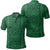 Unisex Polynesian Symmetry Green Polo Shirt Unisex Art - Polynesian Pride