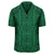 Polynesian Symmetry Green Hawaiian Shirt - Polynesian Pride