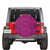 Polynesian Symmetry Pink Hawaii Spare Tire Cover - Polynesian Pride