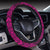 Polynesian Symmetry Pink Hawaii Steering Wheel Cover with Elastic Edge - Polynesian Pride