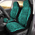 Polynesian Symmetry Turquoise Car Seat Cover - Polynesian Pride