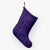 Polynesian Symmetry Violet Christmas Stocking 26 X 42 cm Violet Christmas Stocking - Polynesian Pride