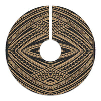 Polynesian Tatau Gold Tree Skirt - Polynesian Pride