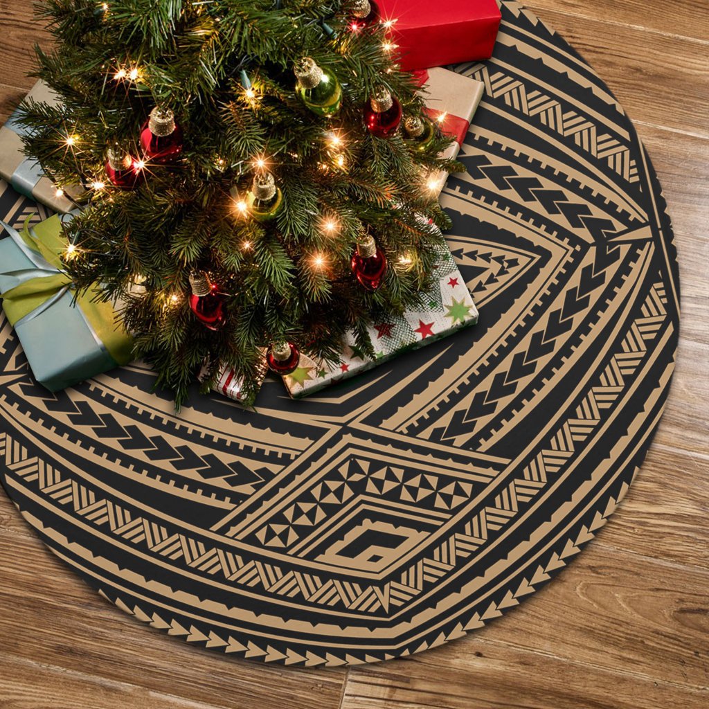 Polynesian Tatau Gold Tree Skirt 85x85 cm Gold Tree Skirt - Polynesian Pride